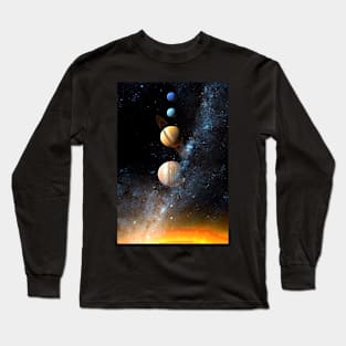 The Solar System Long Sleeve T-Shirt